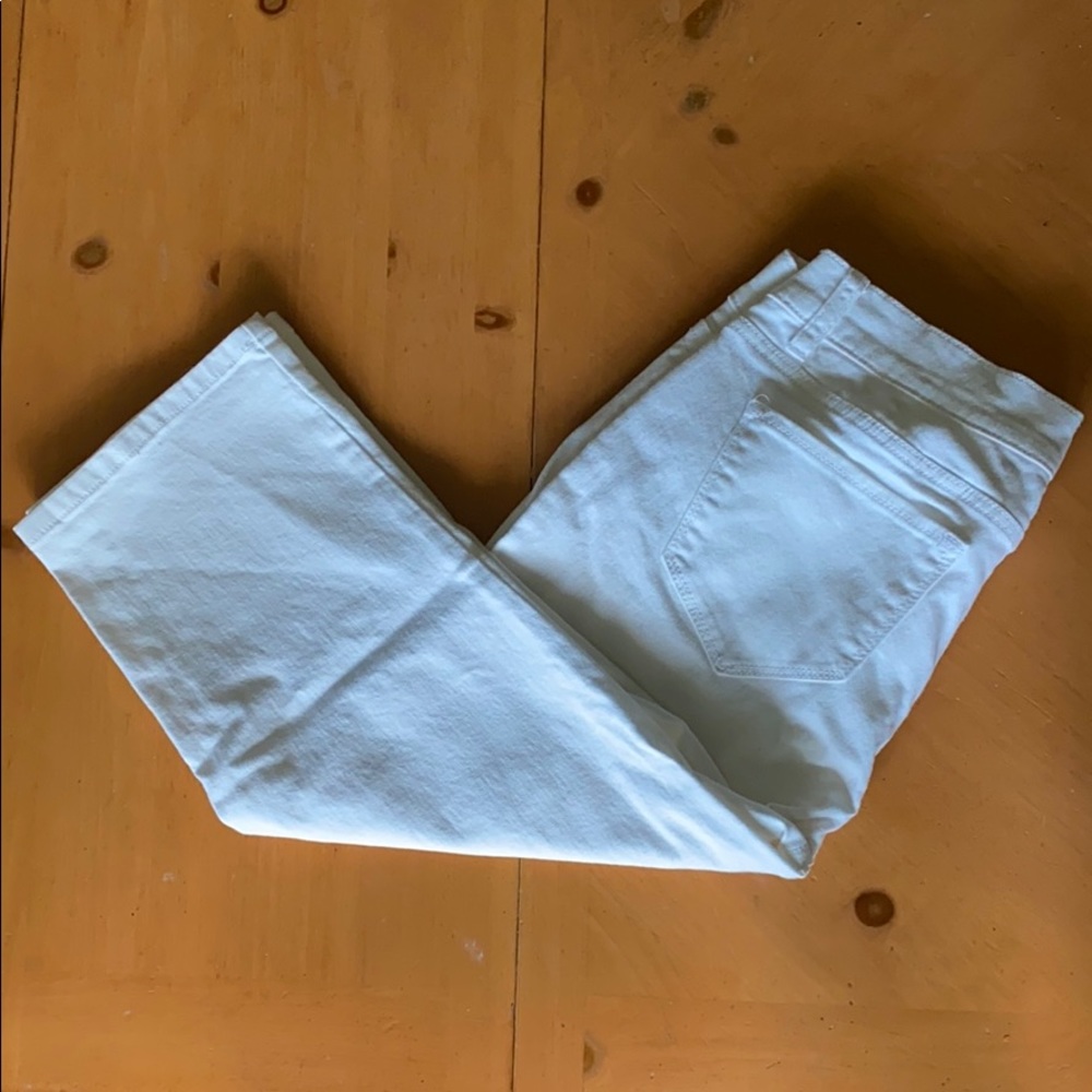 Liz Claiborne skinny boyfriend cropped jean/capri